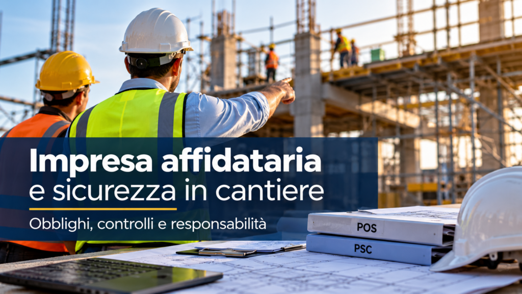 Impresa affidataria e sicurezza in cantiere durante la gestione dei lavori